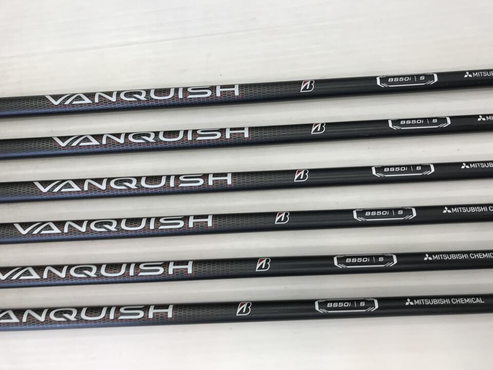 BRIDGESTONE GOLF 233HF Iron Set 6pc (6-48) VANQUISH BS50i Flex S (Pre-owned)
