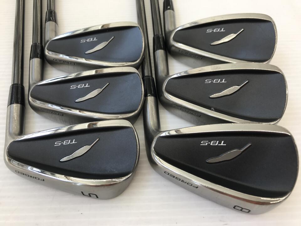 FOURTEEN TB-5 FORGED Iron Set 6pc (5-PW) FS-90i Black Edition Flex S (Pre-owned)
