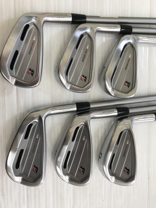 BRIDGESTONE GOLF 222CB+ Iron Set 6pc (5-PW) MCI B70 Flex S (Pre-owned)