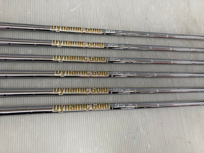 PRGR 02 2023 Iron Set 6pc (5-PW) Dynamic Gold95 (Reshafted) Flex S200 (Pre-owned)