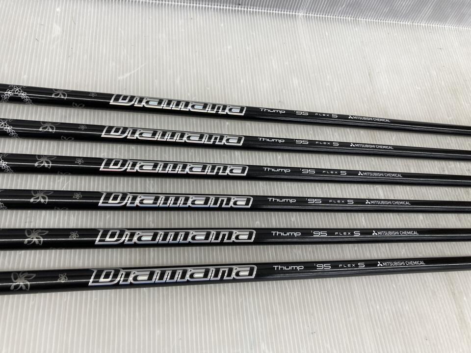 TaylorMade P770 2023 Iron Set 6pc (5-PW) Diamana Thump 95 Flex S (Pre-owned)