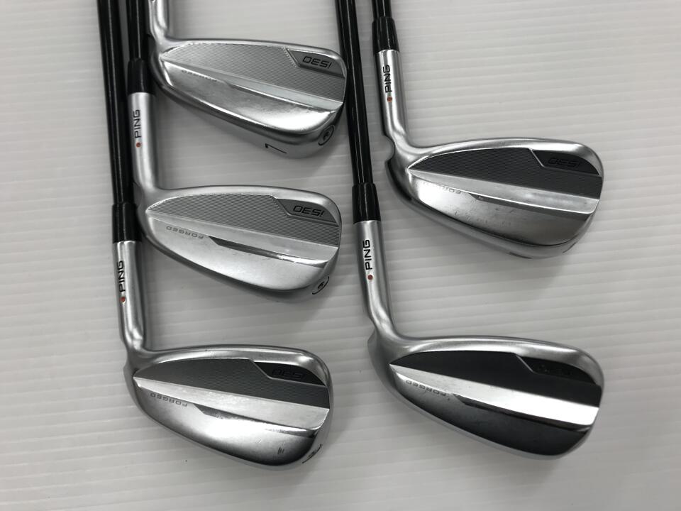PING i530 Iron Set ALTA J CB BLACK Flex R (Pre-owned)