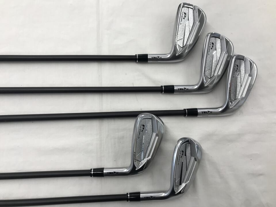 HONMA TOUR WORLD Px Iron Set 5pc (6-PW) VIZARD EZ-C Flex R (Pre-owned)