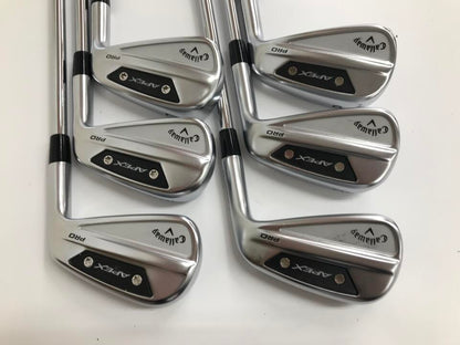 Callaway APEX PRO 2024 Iron Set 6pc (5-PW) Dynamic Gold MID 115 Flex S200 (Pre-owned)