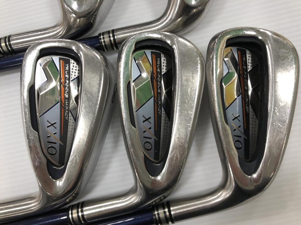 XXIO 10 Iron Set 5pc (6-PW) MP1000 Navy Flex R (Pre-owned)
