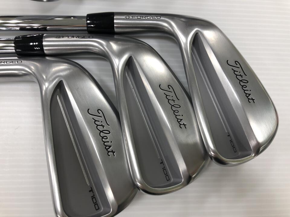 Titleist T100 2025 Iron Set 6pc (5-PW) N.S.PRO 950GH neo (Reshafted) Flex S Left-Handed (Pre-owned)