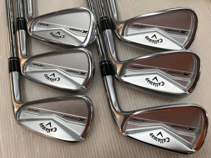 Callaway X FORGED STAR 2024 Iron Set 6pc (5-PW) N.S.PRO 950GH neo Flex S (Pre-owned)