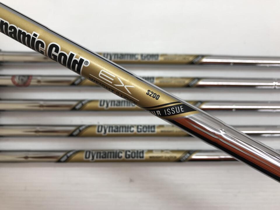 TaylorMade P770 2023 Iron Set 6pc (5-PW) Dynamic Gold EX TOUR ISSUE Flex S200 (Pre-owned)