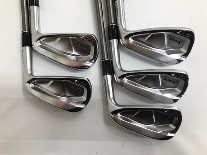 SRIXON ZXi7 Iron Set 5pc (6-PW) Steel Fiber i80CW (Reshafted) Flex S (Pre-owned)