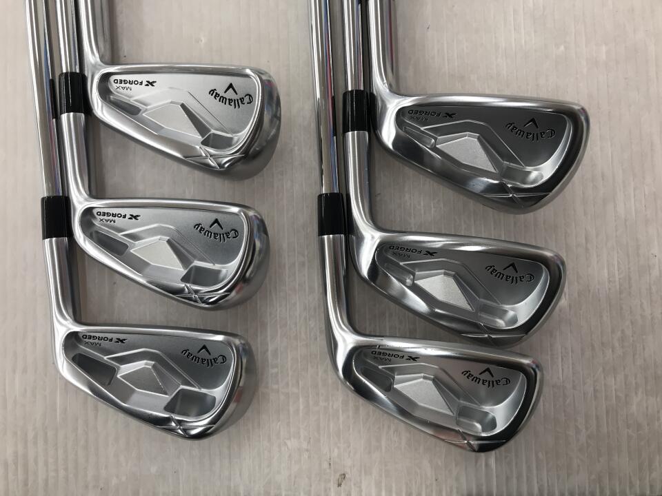 Callaway X FORGED MAX Iron Set 6pc (5-PW) Dynamic Gold105 (Reshafted) Flex S200 (Pre-owned)