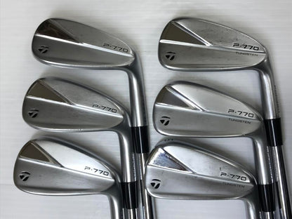 TaylorMade P770 2023 Iron Set 6pc (5-PW) N.S.PRO MODUS3 SYSTEM3 TOUR125 (Reshafted) Flex S (Pre-owned)