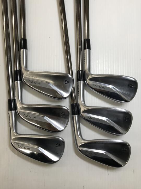 TaylorMade P770 2020 Iron Set 6pc (5-PW) ricoil 110 (Reshafted) Flex F4 (Pre-owned)