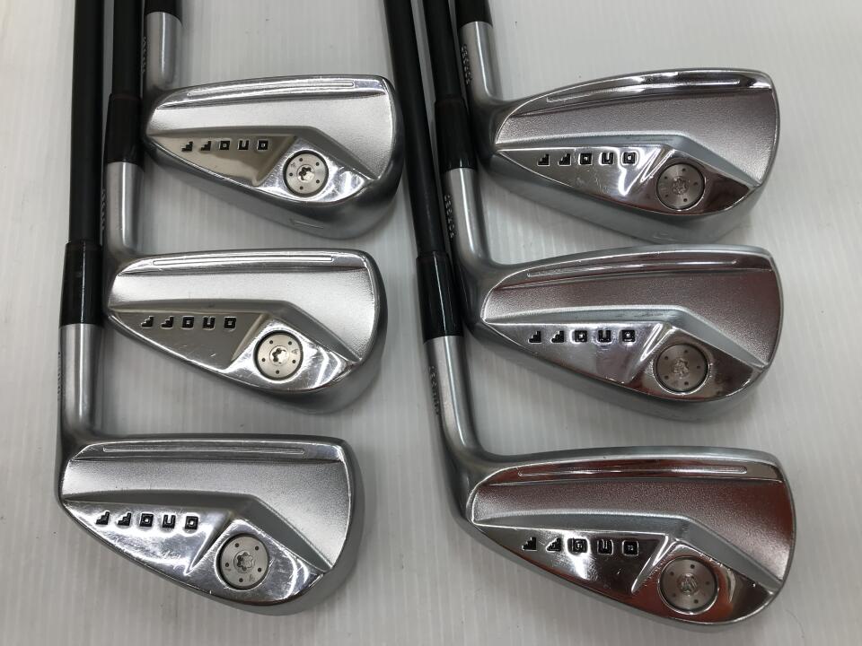 GLOBERIDE ONOFF FORGED KURO 2024 Iron Set 6pc (5-PW) CBT:624I Flex S (Pre-owned)