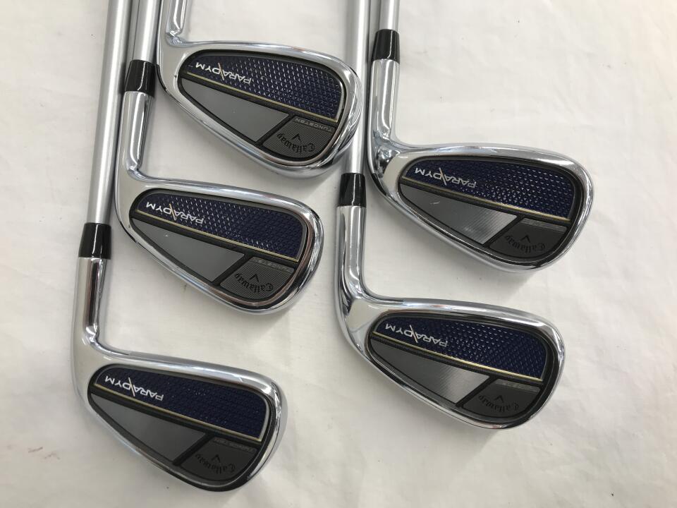 Callaway PARADYM Iron Set 5pc (6-PW) MCI 60 (Reshafted) Flex R (Pre-owned)