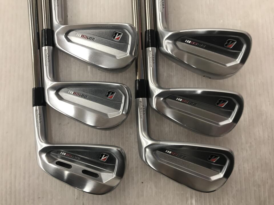BRIDGESTONE GOLF 221CB Iron Set 6pc (5-PW) ATTAS IRON 80 (Reshafted) Flex S (Pre-owned)