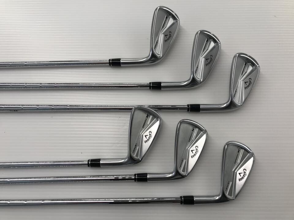 Callaway X FORGED STAR 2024 Iron Set 6pc (5-PW) N.S.PRO 950GH neo Flex S (Pre-owned)