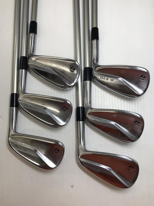 TaylorMade P770 2020 Iron Set 6pc (5-PW) MCI 80 (Reshafted) Flex S (Pre-owned)