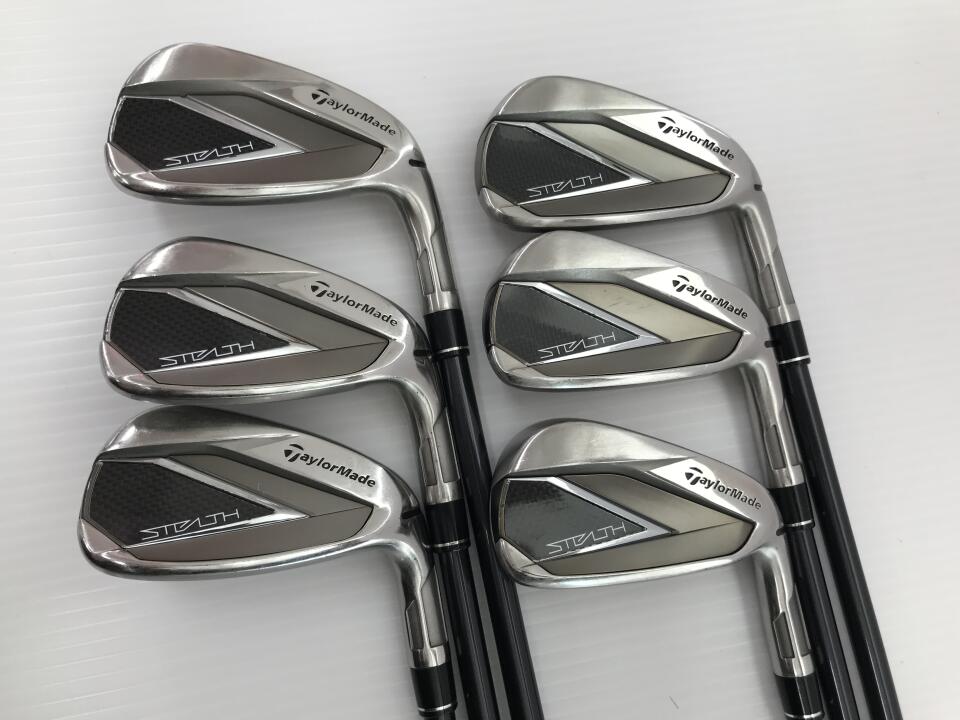 TaylorMade STEALTH Iron Set 6pc (5-PW) TENSEI RED TM60 Flex R (Pre-owned)