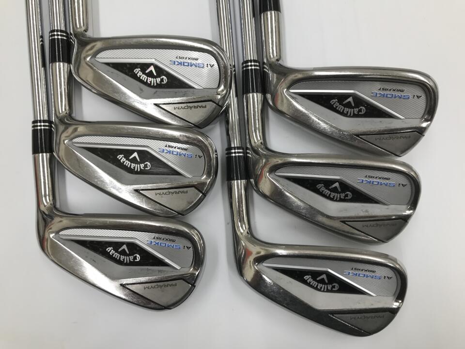 Callaway PARADYM Ai SMOKE MAX FAST Iron Set 6pc (6-AW) N.S.PRO 850GH neo Flex R (Pre-owned)