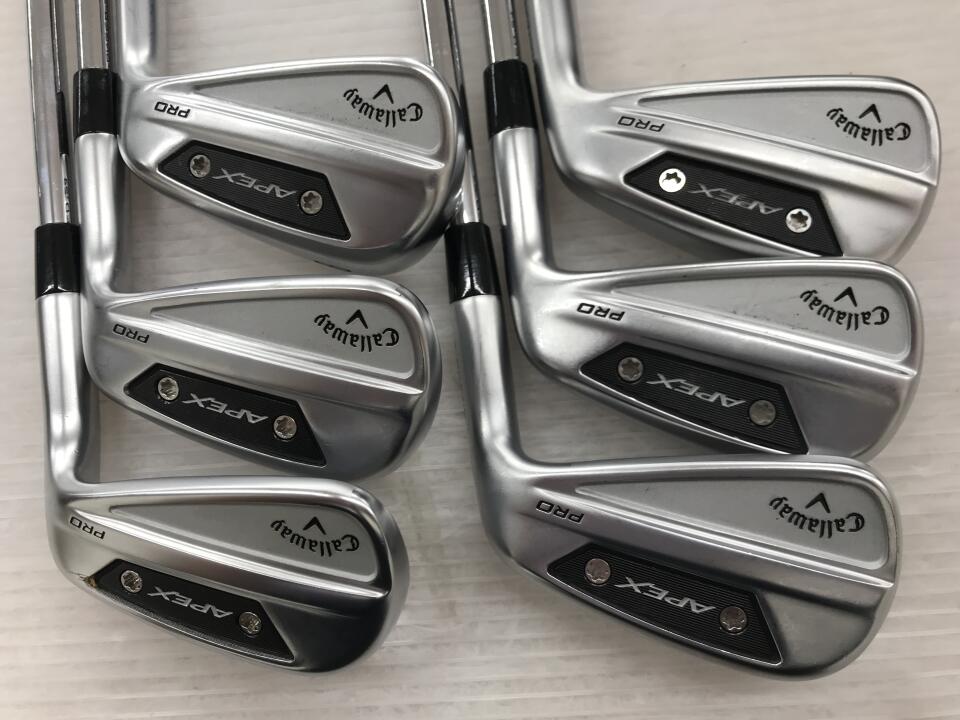 Callaway APEX PRO 2024 Iron Set 6pc (5-PW) N.S.PRO MODUS 3 TOUR 105 Flex S (Pre-owned)