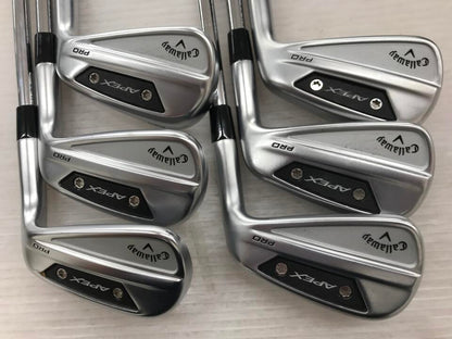 Callaway APEX PRO 2024 Iron Set 6pc (5-PW) N.S.PRO MODUS 3 TOUR 105 Flex S (Pre-owned)