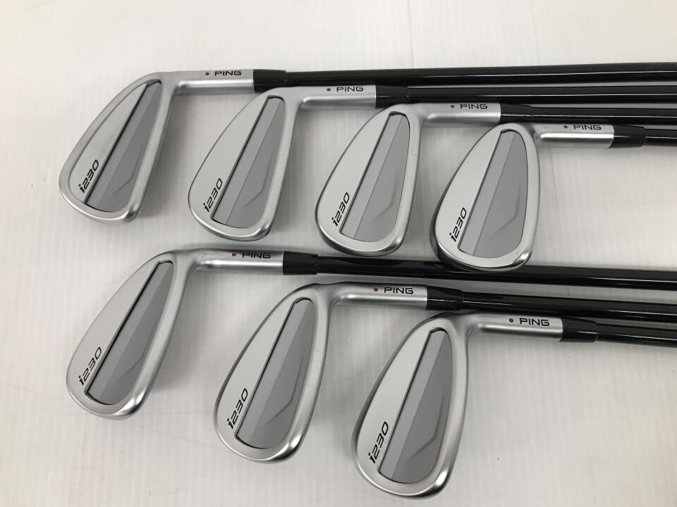 PING i230 Iron Set 7pc (5-AW) ALTA J CB BLACK Flex S (Pre-owned)