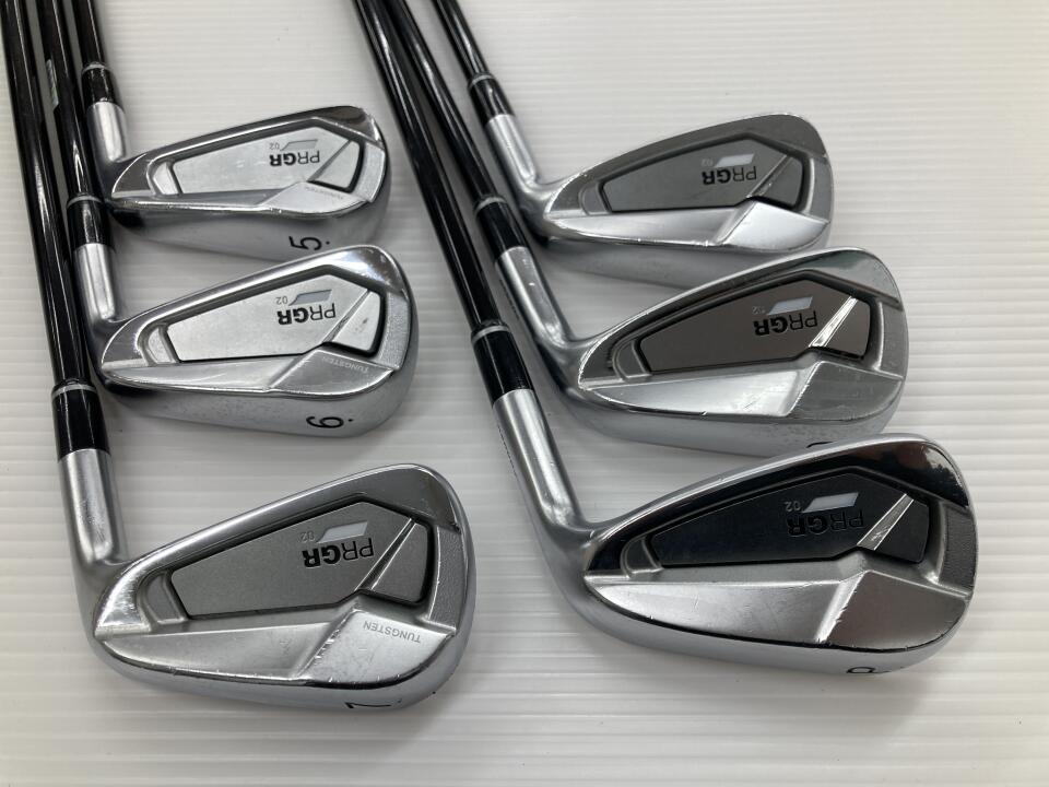 PRGR 02 2023 Iron Set 6pc (5-PW) Diamana Thamp i85 (Reshafted) Flex S (Pre-owned)