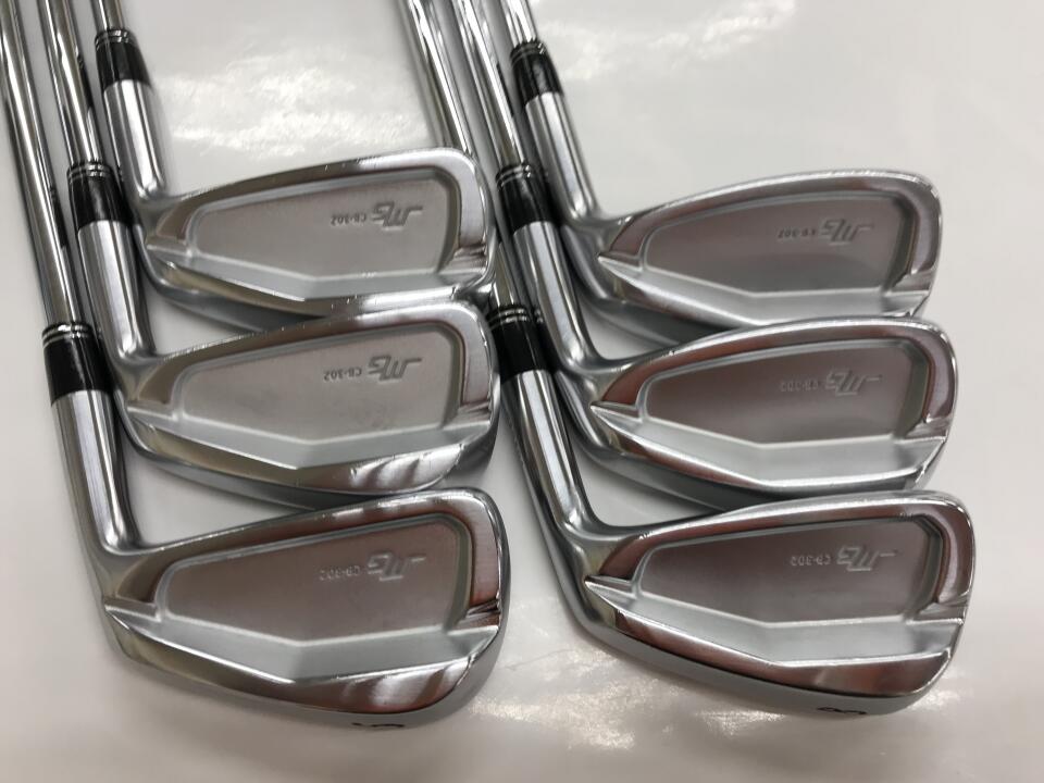 MIURA CB-302 Iron Set 6pc (5-PW) PROJECT X LZ (Reshafted) Flex 5.5 (Pre-owned)
