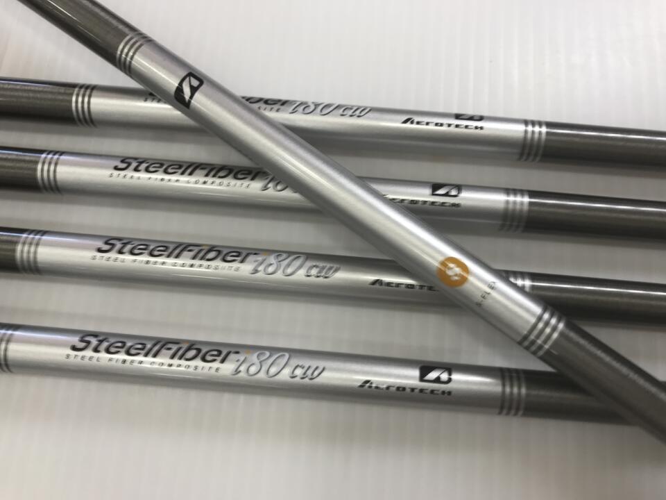 SRIXON ZXi7 Iron Set 5pc (6-PW) SteelFiber i80cw (Reshafted) Flex S (Pre-owned)