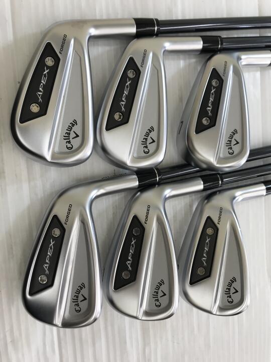 Callaway APEX Ai300 Iron Set 6pc (5-PW) UST recoil DART 6 for Callaway Flex UNI (Pre-owned)