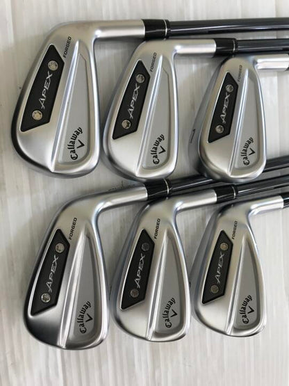 Callaway APEX Ai300 Iron Set 6pc (5-PW) UST recoil DART 6 for Callaway Flex UNI (Pre-owned)