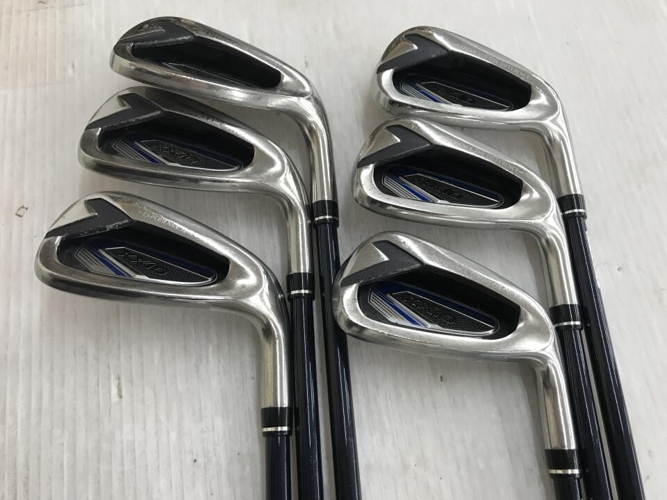 XXIO 12 Iron Set 6pc (5-PW) MP1200 Navy Flex R (Pre-owned)