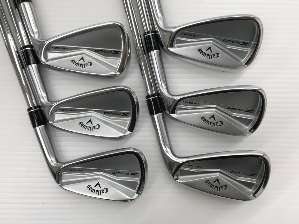 Callaway X FORGED STAR 2024 Iron Set 6pc (5-PW) N.S.PRO MODUS 3 TOUR 105 Flex S (Pre-owned)