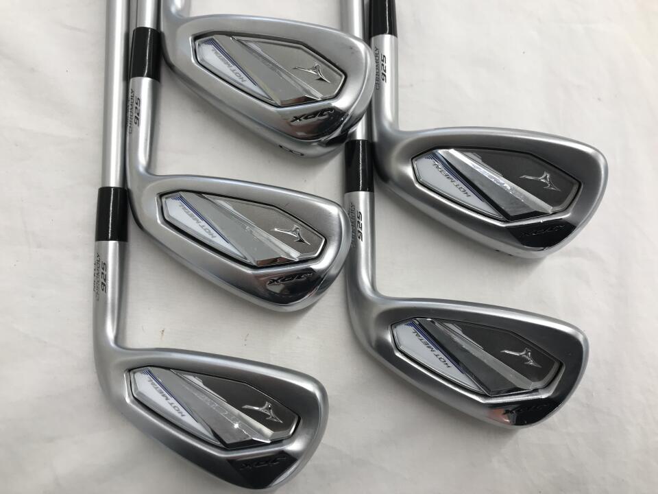MIZUNO JPX 925 HOT METAL Iron Set 5pc (6-PW) MCI 60 (Reshafted) Flex R (Pre-owned)