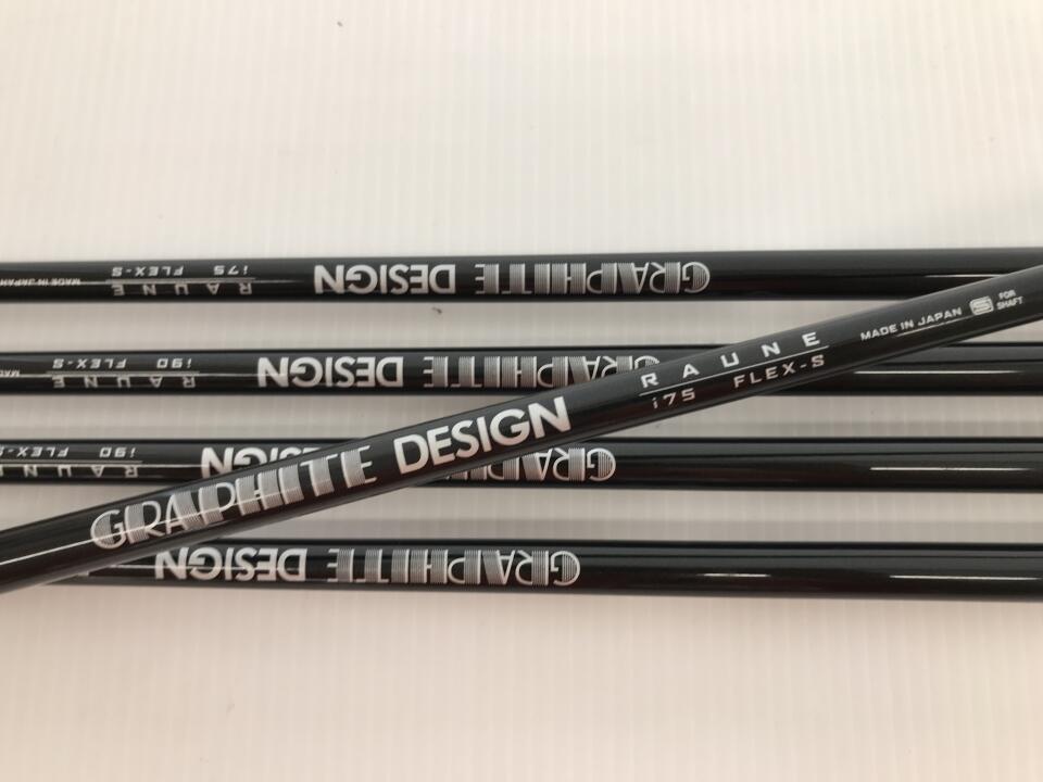 TaylorMade Qi HL Iron Set 5pc (6-PW) RAUNE i75,i90 (Reshafted) Flex S (Pre-owned)
