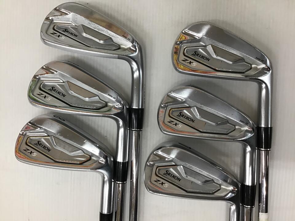 SRIXON ZX5 Mk2 Iron Set 6pc (5-PW) Dynamic Gold 85 Flex S200 (Pre-owned)
