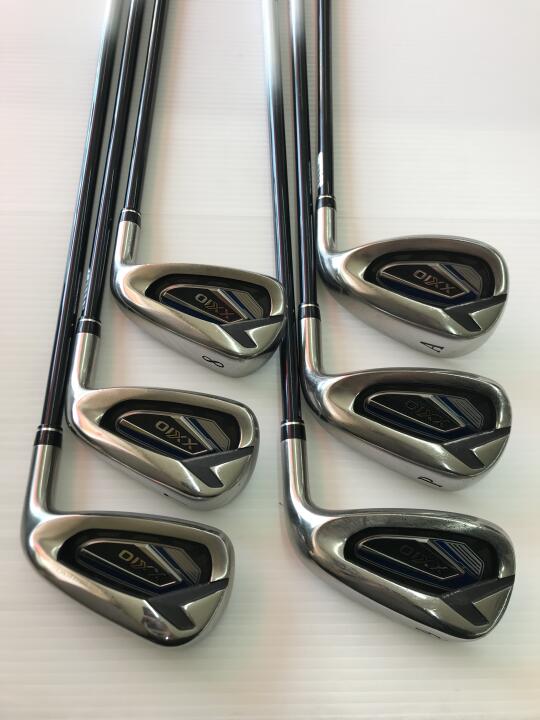 XXIO 12 Iron Set 6pc (6-AW) MP1200 Navy Flex SR (Pre-owned)