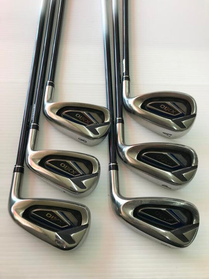 XXIO 12 Iron Set 6pc (6-AW) MP1200 Navy Flex SR (Pre-owned)
