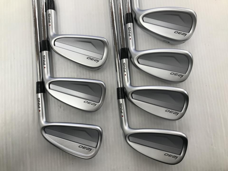 PING i230 Iron Set 7pc (5-AW) AWT 2.0 LITE (Reshafted) Flex R (Pre-owned)