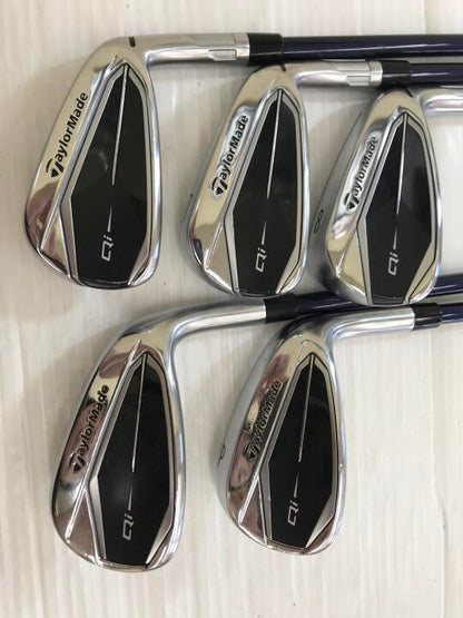 TaylorMade Qi Iron Set 5pc (6-PW) Diamana BLUE TM60 Flex R (Pre-owned)