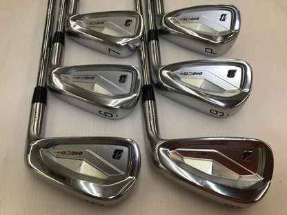 BRIDGESTONE GOLF 242CB+ Iron Set 6pc (5-PW) N.S.PRO.Zelos 8 (Reshafted) Flex S (Pre-owned)