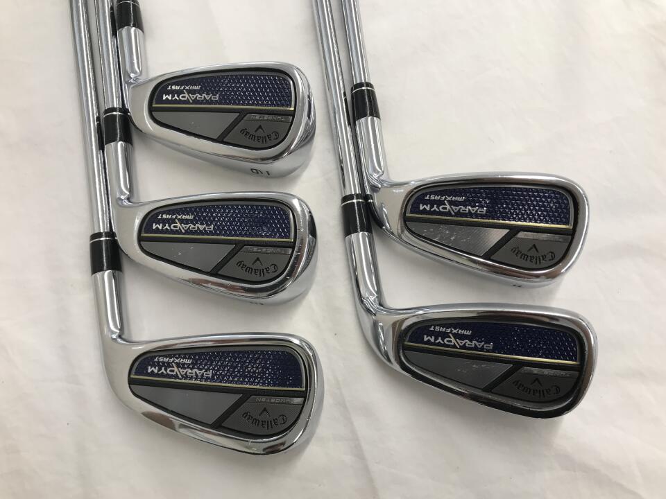 Callaway PARADYM MAX FAST Iron Set 5pc (7-AW) N.S.PRO Zelos 7 Flex S (Pre-owned)