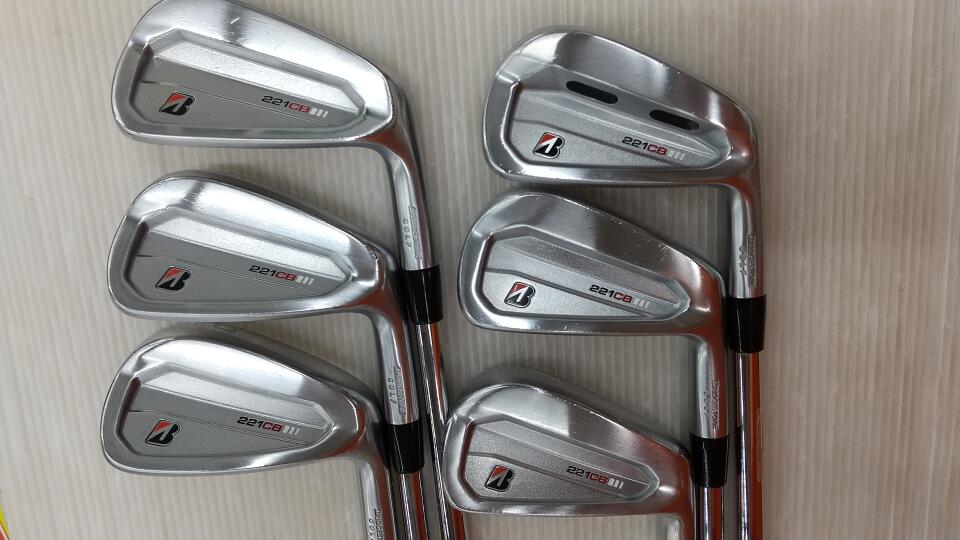 BRIDGESTONE GOLF 221CB Iron Set 6pc (5-PW) N.S.PRO MODUS 3 TOUR 120 Flex S (Pre-owned)