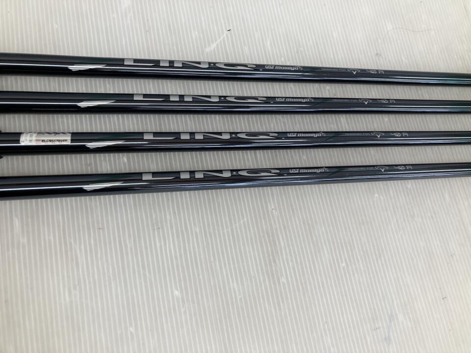 Callaway ELYTE MAX FAST Iron Set 4pc (7-PW) LIN-Q GREEN 40 for Callaway Flex R (Pre-owned)
