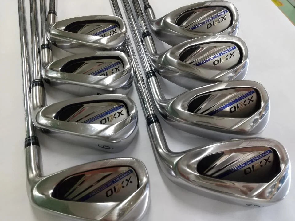 XXIO ELEVEN Navy Iron Set 8pc (5-SW) N.S.PRO 860GH DST for XXIO Flex S (Pre-owned)