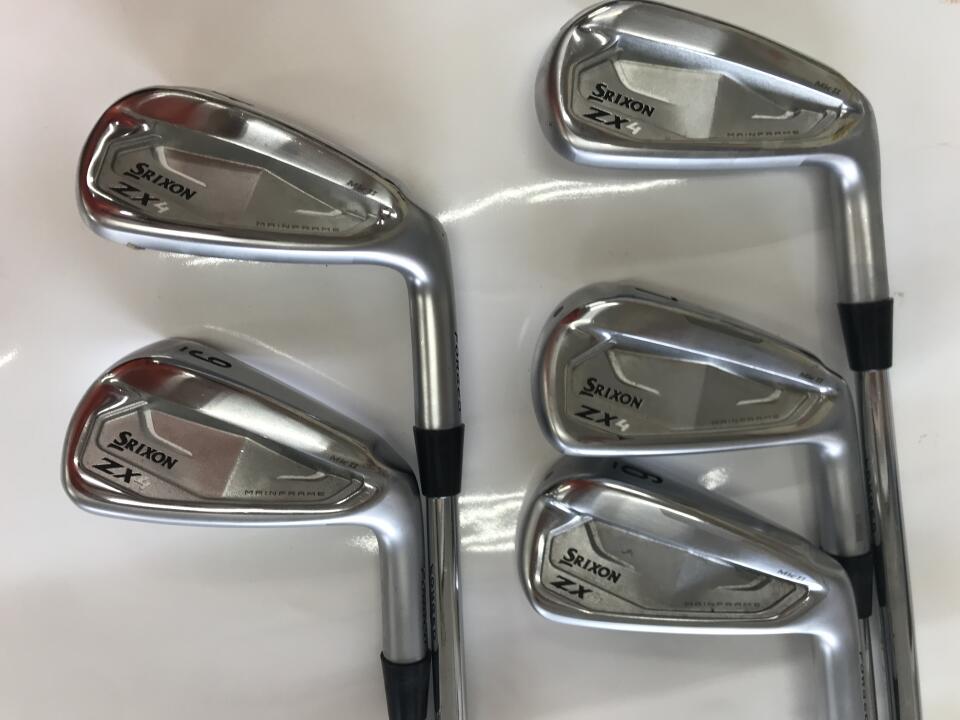 SRIXON ZX4 Mk2 Iron Set 5pc (6-PW) KBS S-TAPER 120 (Reshafted) (Pre-owned)