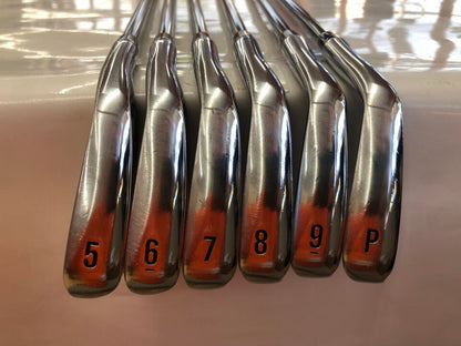 Callaway X FORGED STAR 2024 Iron Set 6pc (5-PW) Fujikura MC 70 for Callaway (Reshafted) Flex S (Pre-owned)