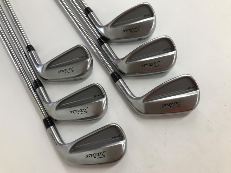 Titleist T100 2025 Iron Set 6pc (5-PW) Dynamic Gold (Reshafted) Flex S200 (Pre-owned)