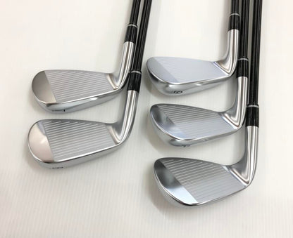 PRGR 04 Iron Set 5pc (7-AW) MCI for PRGR (04 IRON) Flex SR (Pre-owned)