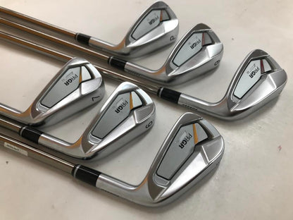 PRGR 02 2023 Iron Set 6pc (5-PW) ATTAS 80 (Reshafted) Flex S (Pre-owned)